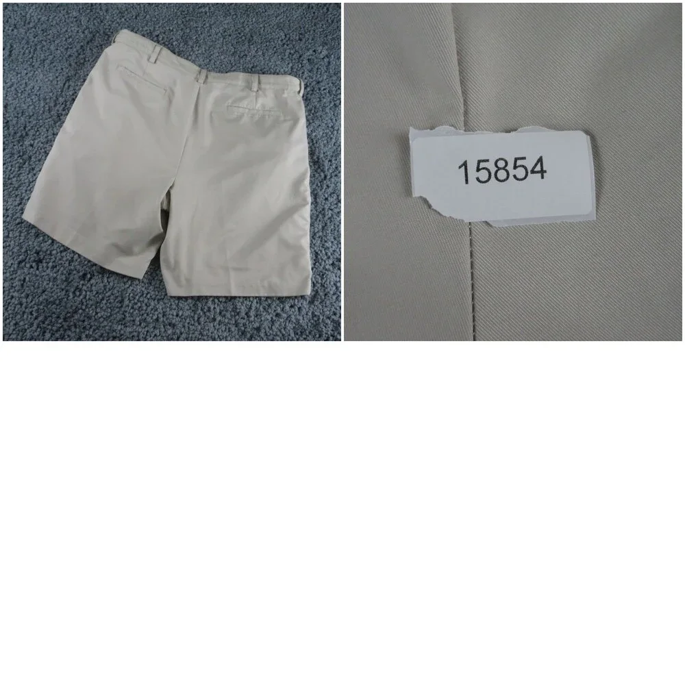 IZOD Shorts Mens 40 Beige Golf Classix Chino 40x9*